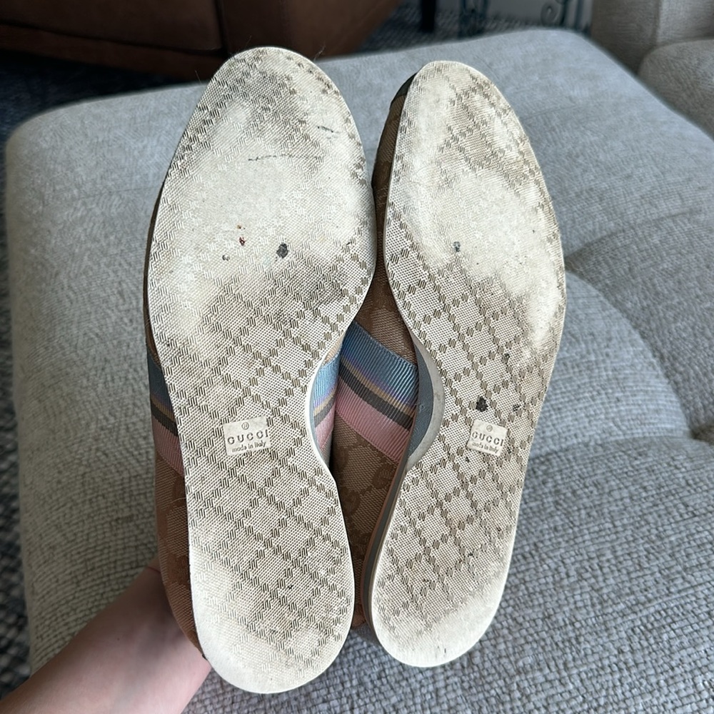 GUCCI Ladies Sneakers size 36.5 - Picture 7 of 7